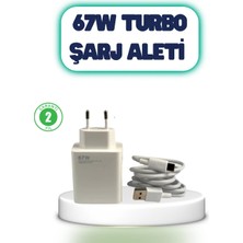 Teknodayım 67 Watt Hızlı Şarj Aleti Poco F2 F3 F4 Uyumlu