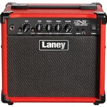 Laney LX15B-RED Bas Gitar Amfisi | Kırmızı Renk, 15W Güç, 2x5 Inç Hoparlör, 3 Bant Eq, Modern Tasarım
