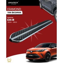 Ankatech Toyota C-Hr diamond krom Yan Basamak 173 cm 2016-2023