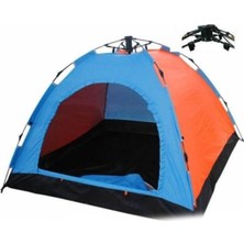 Özbience 4 Kişilik Otomatik Kamp Çadırı, Çantalı, 200X200X135 cm