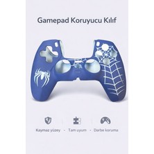 FaroxTech Kaymaz Yüzeyli Gamepad Koruyucu Kılıf - Ps5 Kol Uyumlu Darbe Emici Tasarım Kaplama