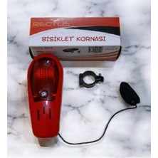 Rectus 8 Sesli Bisiklet Kornası (Kırmızı)