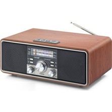 Rivera Tech Rvrstr4 Bluetooth Nostaljik Hoparlör Fm 30 x 15.8 x 11.9 cm NS6681BT