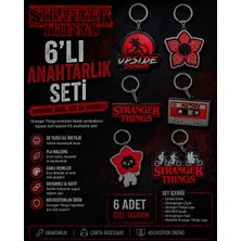 Figür Bende Stranger Things 6’lı Anahtarlık Seti – Pla 3D Baskı Koleksiyon Seti