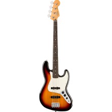 Fender 0140480500 Player Iı Jazz Bass Gitar | Gülağacı Klavye, 3-Ton Sunburst, Geliştirilmiş Donanım, Klasik J-Bass Tonları