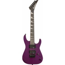 Jackson 2912224552 JS1X Dinky Minion Elektro Gitar | Amaranth Klavye, Pavo Purple, Kompakt Gövde, Yüksek Gainli Jackson Manyetikler