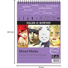 Enyaza Home Rowney Mixed Media - A4 - 250GR - 30 Yp