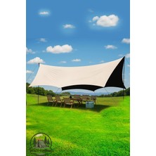 Özbience Dayanıklı Güneşlik Tente Plaj ve Kamp Gölgeliği 600X300 cm
