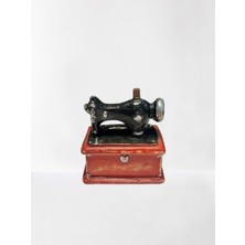 Enyaza Home Retro Dikiş Makinesi Dekoratif Figür