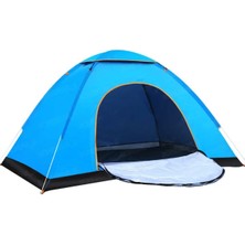 Özbience 6 Kişilik Renkli Dayanıklı Kamp Çadırı 220X250X150, Hafif ve Pratik