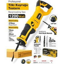 Sgs 5270 1200 W Profesyonel Elektrikli Tilki Kuyruğu Ağaç Budama ve Kemik Kesme Makinesi