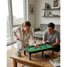 Senka Mini Bilardo Masası Oyuncak Seti Çocuklar Için Eğlenceli Masa Oyunu
