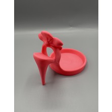 Mays 3D Studio Topuklu Ayakkabı Tasarımlı Takı Organizer – 3D Baskı Dekoratif Yüzük Standı