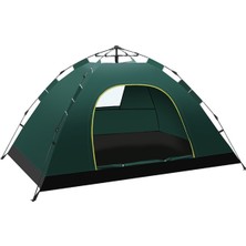 Özbience 6 Kişilik Renkli Dayanıklı Otomatik Kamp Çadırı 220X250X165