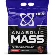 USN Anabolic Mass 55G. Protein Çikolata 5.44 Kg. 1250 Calories