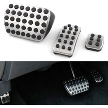 Hayat Store Mercedes Vito Viano Class V W447 W639 2010-2018 Uyumlu Geçme Otomatik Pedal Seti 3 Parça Siyah Krom