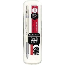 Scrikss Beyaz Graph-x 0.5 mm Kalem Silgi Uç Seti