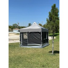 Özbience 3x3 mt Kamp Çadırı, Dayanıklı ve Pratik Açılır Kapanır Tasarım