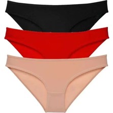 Modenya 3 Adet Süper Eko Set Likralı Kadın Slip Külot 539