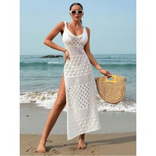 Efendix Pamuklu Plaj Elbisesi