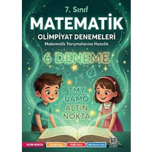 Altın Nokta Yayınevi Altın Nokta Yayınları 7. Sınıf Matematik Olimpiyat Denemeleri 6 Deneme