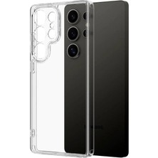 Abatech Samsung S25 Ultra Şeffaf Telefon Kılıfı
