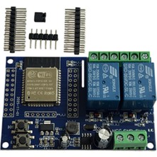 OEM ESP32 Wifi Bluetooth 2 Kanal Röle Kartı (ESP32-WROOM-32E) – Dc 5-30V