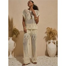 Luxetique Ajurlu Püsküllü Takım