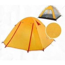 Özbience 2 Kişilik Turuncu Kamp Çadırı, Hafif ve Kullanışlı Doğa Tatili Için