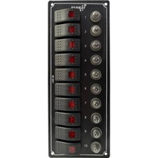 Remkay Tekne & Karavan 10LU Otomatik Switch Sigorta Paneli