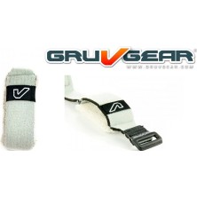 Gruv Gear Fw-1pk-Wht-Sm Fretwrap Açık Gri (Small) | 4 Telli Bas ve 6 Telli Gitar Uyumlu, Istenmeyen Titreşimleri Keser, Susturucu Bant
