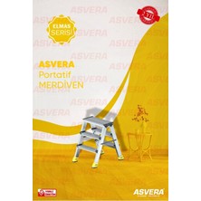 Asvera Alüminyum 3+3 Çift Çıkışlı Merdiven