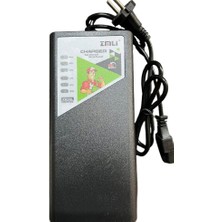 ZMLİ Zmli 60 Volt 50-80 Amper Şarj Cihazı - Devre Kesicili, Tam Otomatik (E-Bike Uyumlu)