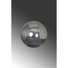 Enyaza Home Füme Gri Rengi Parlak Avize Glob Camı Çap: 15 Cm.