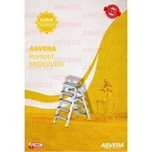 Asvera Alüminyum 5+5 Çift Çıkışlı Merdiven
