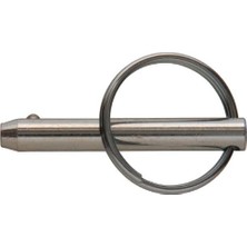 Enyaza Home 4252 Cotterless Bağlantı Pimleri (1/4" Halka Çapı x 1-1/4" Uzunluk), Gümüş