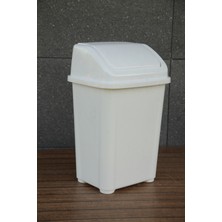 PremiumPort 10 Litre Kapaklı Çok Amaçlı Çöp Kovası, Banyo ve Mutfak Için Şık Tasarım