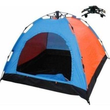 Özbience Tam Otomatik 4 Kişilik Kamp Çadırı, 200X200X140 Cm, Kolay Kurulum