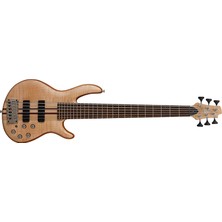 Cort A6PLUS Fmmh Opn 6 Telli Bas Gitar | Naturel Renk, Maun Gövde, Open Pore, Bartolini Mk-1 Manyetik