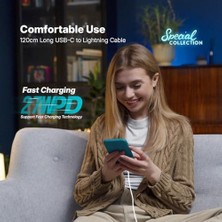 Enyaza Home Usb-C - Lightning Hızlı Şarj Kablosu 120CM 2DK60B