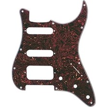 Fender 0991324000 Stratocaster 4-Ply Backplate (Arka Kapak) | Tortoise Shell (Kaplumbağa Kabuğu) Desenli, 4 Katmanlı Dayanıklı Yapı, Şık Görünüm