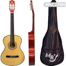 Manuel Raymond MRC275N 4/4 Tam Boy Klasik Gitar | Naturel Renk, Başlangıç Seviyesi, Taşıma Kılıfı Hediyeli