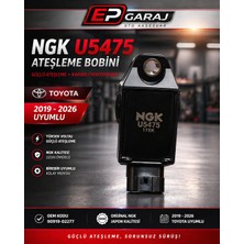 EP Garaj Otomotiv Toyota Ngk U5475 Ateşleme Bobini 2019-2026 Model Uyumlu Toyota Yeni Nesil Motorlar ile Uyumlu