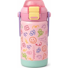 Vagonlife VGN-1104 360 ml Çelik Termos Pembe