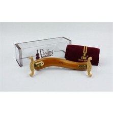 Fom ME-032 Maroon 4/4-3/4 Keman Yastığı | Bordo Renk, Ergonomik Tasarım, Hafif ve Dayanıklı Gövde, Ayarlanabilir Genişlik