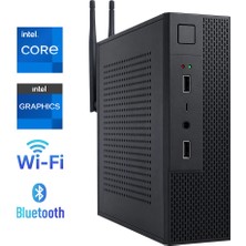Turbox Mini-50 Intel Core I5 9400 16GB Ram 256GB M.2 Nvme SSD HDMI Type-C Wifi Bluetooth Mini Pc