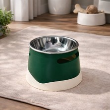 Basart İsime Özel Yükseltilmiş Köpek Mama Kabı | Paslanmaz Çelik Hazne, Ergonomik Tasarım