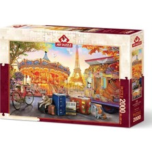 Farbu Oyuncak Farbu Puzzle Lunapark, Paris - 2000 Parça 5497