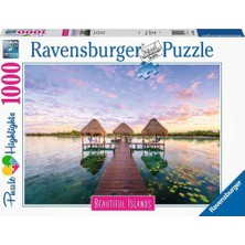 Enyaza Home 169085 Adalar Puzzle, 1000 Parça, Çok Renkli
