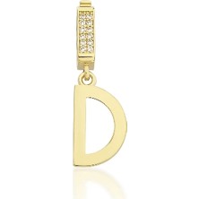 Ethem Gold 14 Ayar Kolye Ucu Harf